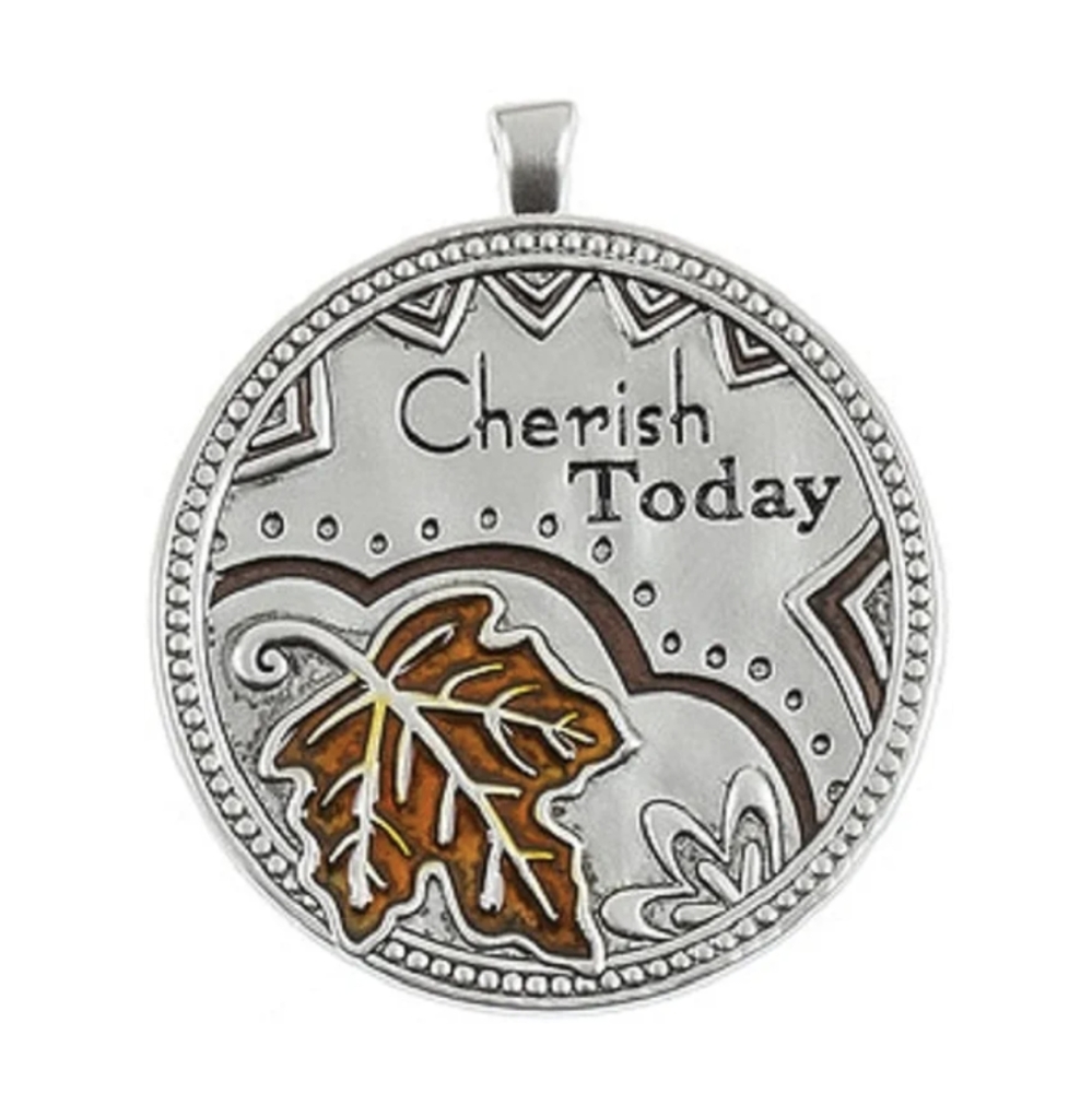Ganz Fall Thankful Heart Token 1" Pocket Charm